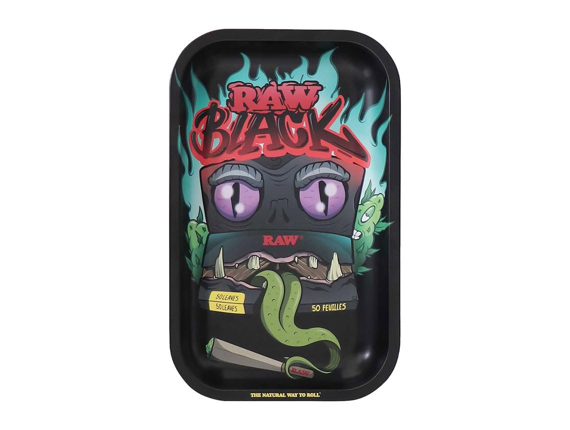 Raw Black Monster Tray 28Cm X 18Cm