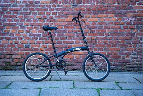 Nilox - Bike X0 - Klapprad - Einfach zu Transportieren - Modernes Design - Mit Mattem Stahlrahmen -...