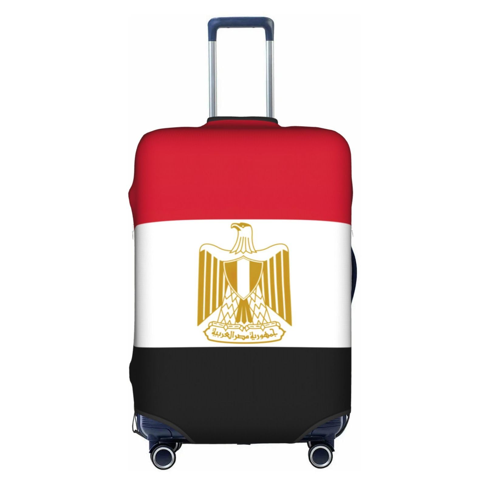 BREAUX Housse De Protection Pour Valise Drapeau Palestinien Blanc XL - Élégante Et Résistante