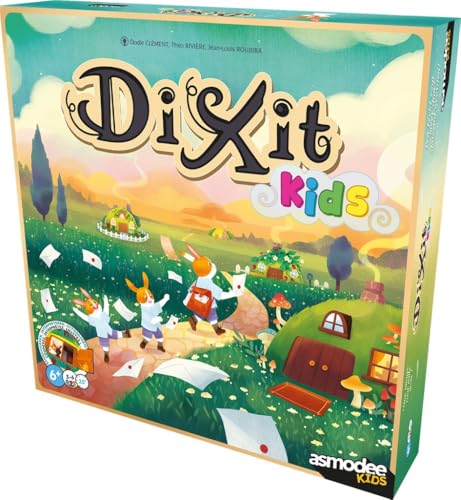 Asmodee juego de mesa Dixit Kids juego cooperativo de mesa para niños