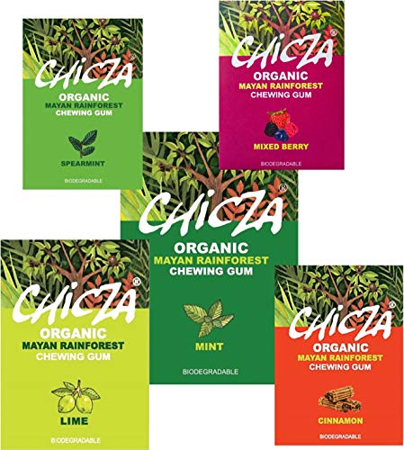 Chicza Chewing Gum - Variety Pack - 5 x 30g