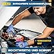 S&R Schnittfeste Schutzhandschuhe 1 Paar, Anti-Rutsch Arbeitshandschuhe Schnittschutzklasse A5, flexibles Wolfram-Gewebe und Nitrilbeschichtung in XL/10, für Montage, Bauen, Restauration