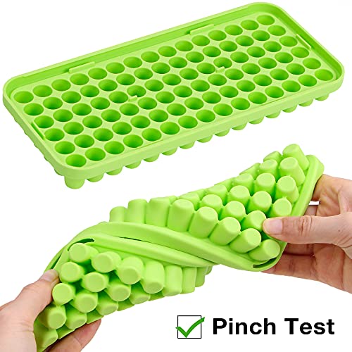Molde de silicona para cubos de hielo, 2 piezas miniatura 7