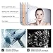 QiMH Vertical 47x22 Inch Wall Mounted LED Lighted Vanity Mirror with Aluminum Frame Backlit, 3 Colors Dimmable Light, Bedroom and Bathroom Hanging Rectangle Whole Body Mirror
