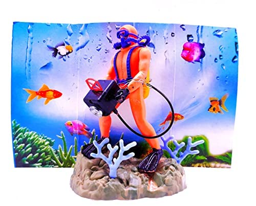 Aquarium (Camera Man) for Fish Tank Ornament Decoration - Decorative Air Operated Action Toy. (B0C23X4QK2) Amazon Price History, Amazon Price Tracker