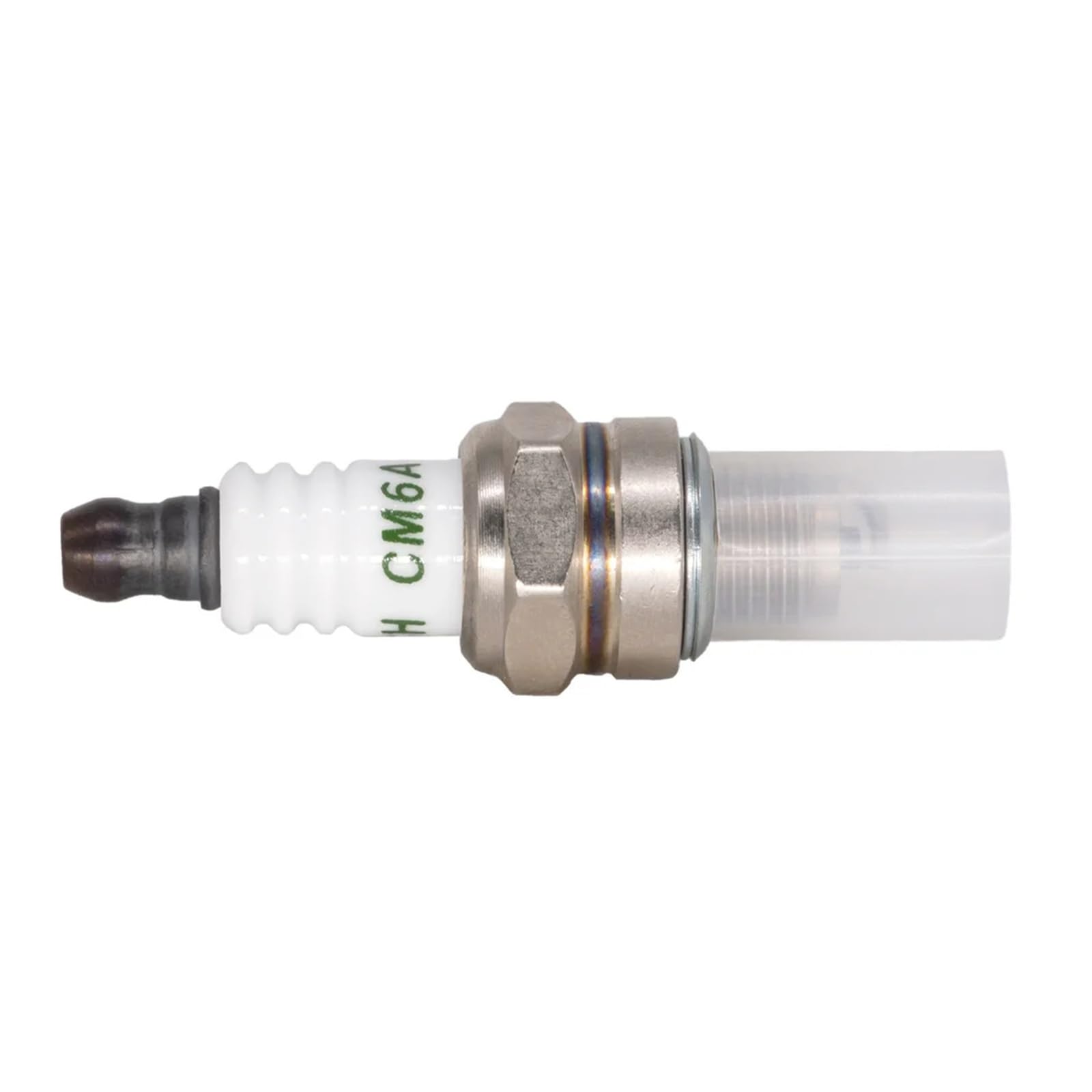 Compatible con cortacésped CMR6A, cortasetos, cortacésped, desbrozadora, cortacésped CM6A, paquete de 2-8 bujías.(8 pieces with box)