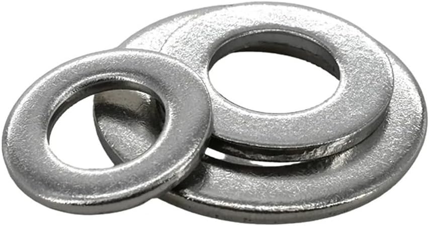 2/10/50/100Pcs Ss 304 Large Flat Washer M1.6-M22 Big Metal Gasket Plain Washers/Color/M18*34 * 2 (2Pcs)