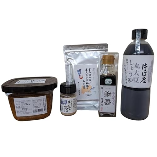 ブリの調味料とこだわりの味噌・醤油セット
