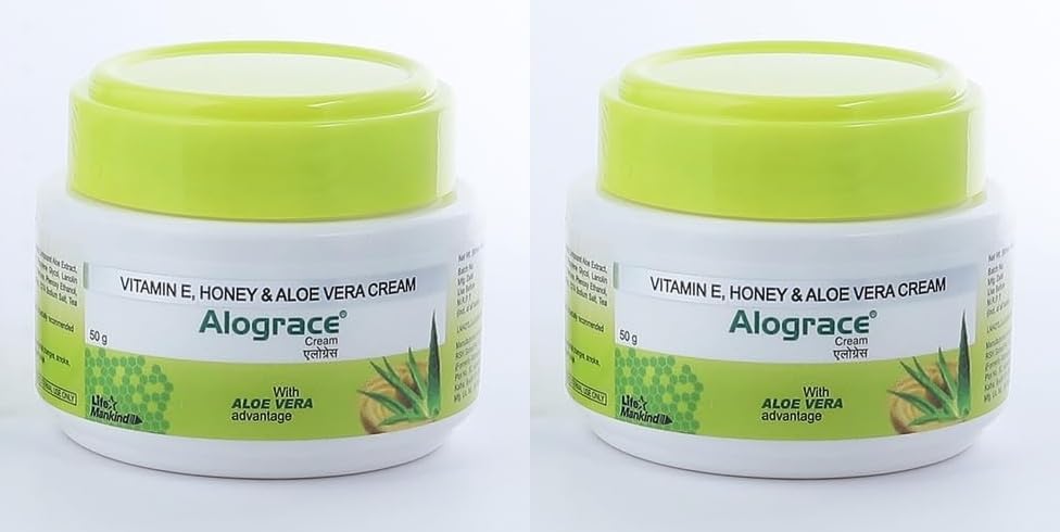 Image of Moisturizing Cream with Vitamin E, Honey & Aloe Vera, 50g (Pack of 2)