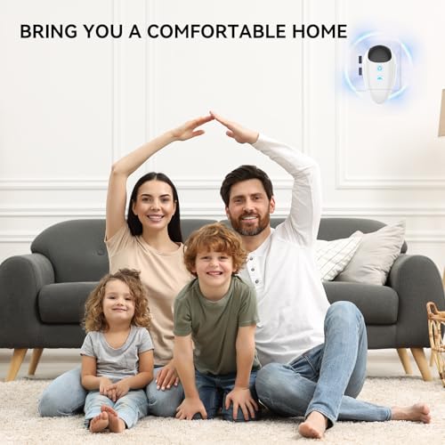 2025 upgraded ultrasonic repeller amp insect indoor repeller ultrasonic plug in repellent for roach rodent mouse bugs mosquito mice spider ant electronic pest deterrent 4 packs