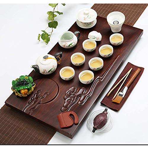 Animaux de couleur changeante thé et service céramique chinoise kung fu tea set