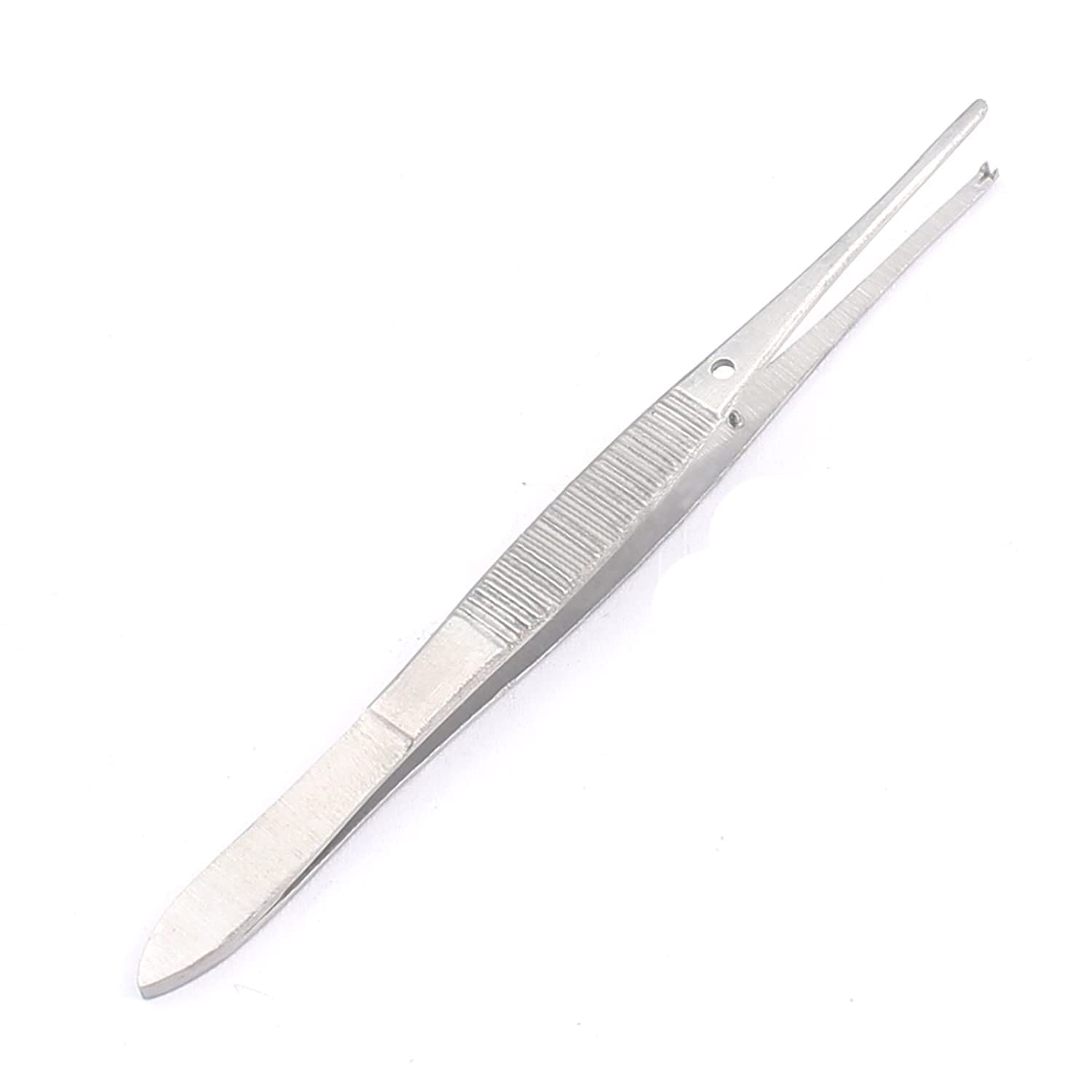 DDP IRIS Tissue Forceps 4” Straight 1X2 Teeth Serrated Economy