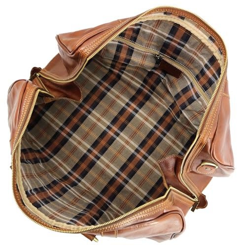 Floto Roma Leather Duffle Bag – Italian Handmade Carry-On Travel Bag4