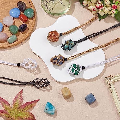 Cuerda de collar ajustable para llevar tus piedras y cristales favoritos a diario 4