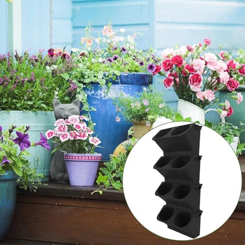 Maceta elevada para balcon y terrazas pequenas con niveles de cultivo profundo para huerto 8
