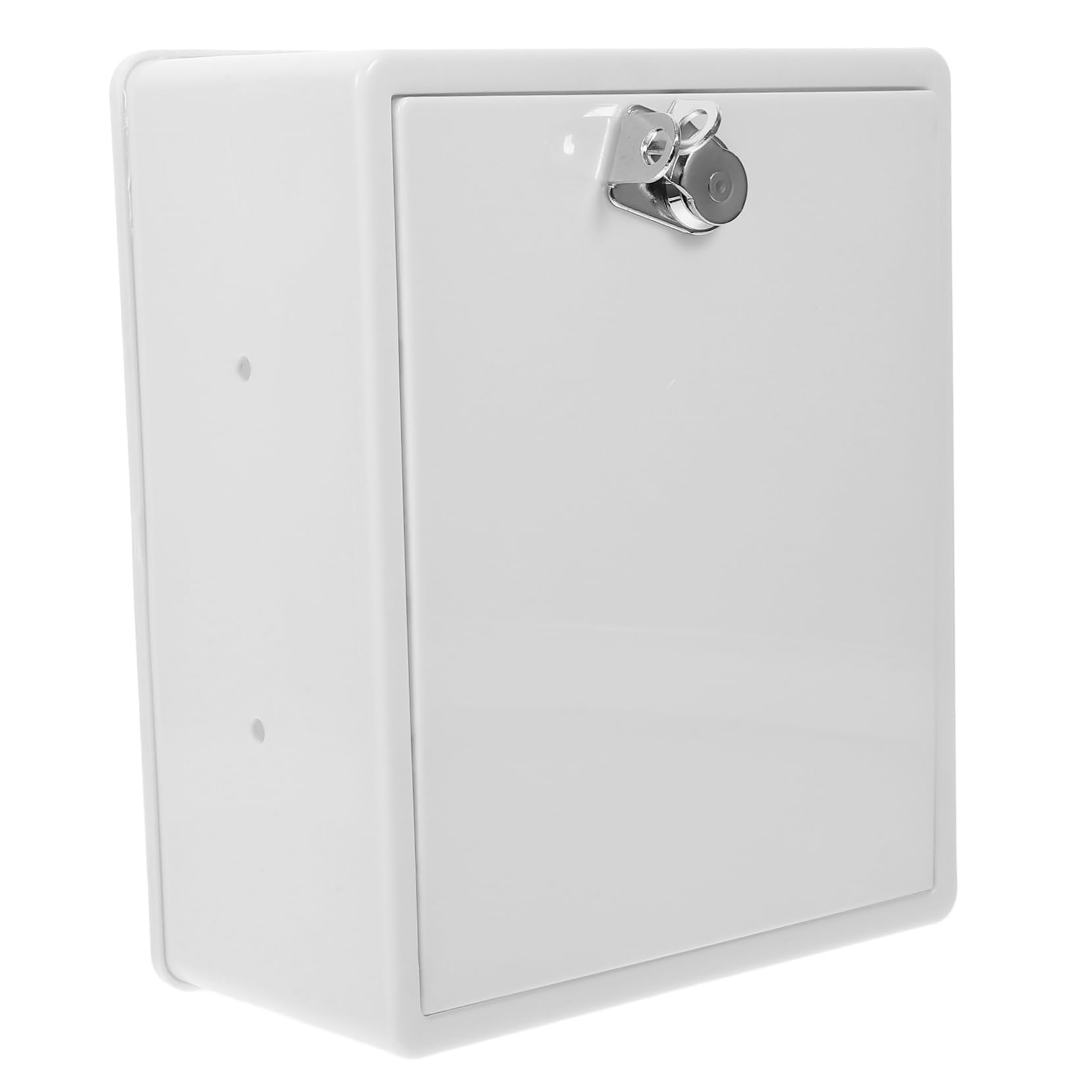 Balacoo Box Box Milk Collector Dairy Pump Mail Bag Lock Formula Carton Key Holder Held Breastmilk Drink Cabinets Milk Jug Milk Storage Crate Juice Door Beverage Freezer Abs White