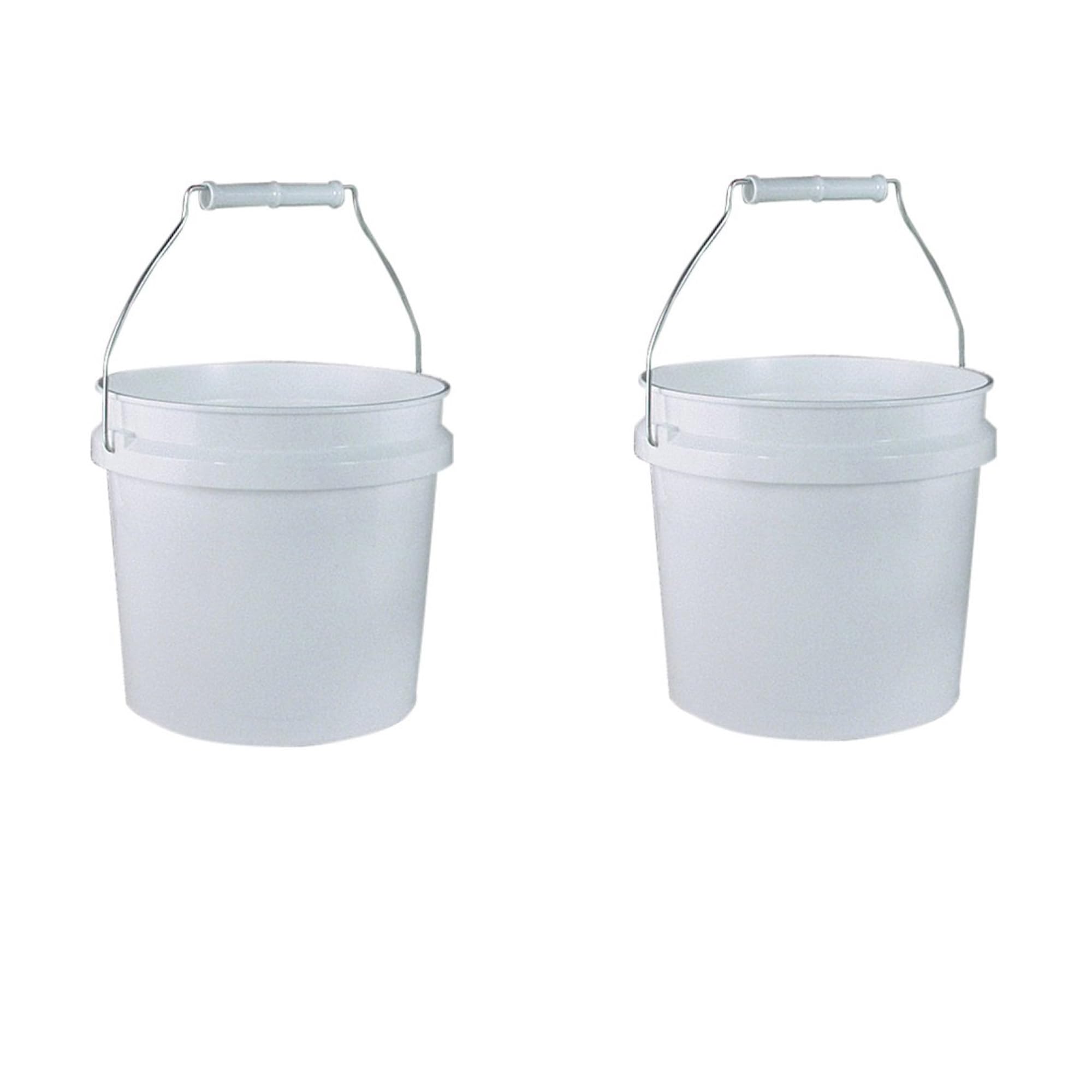 Leaktite White 1 gal Paint Pail (2 Pack)