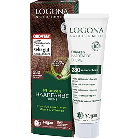 Logona Herbal Hair Color Cream, 230 Chestnut Brown, 150 ml Cover