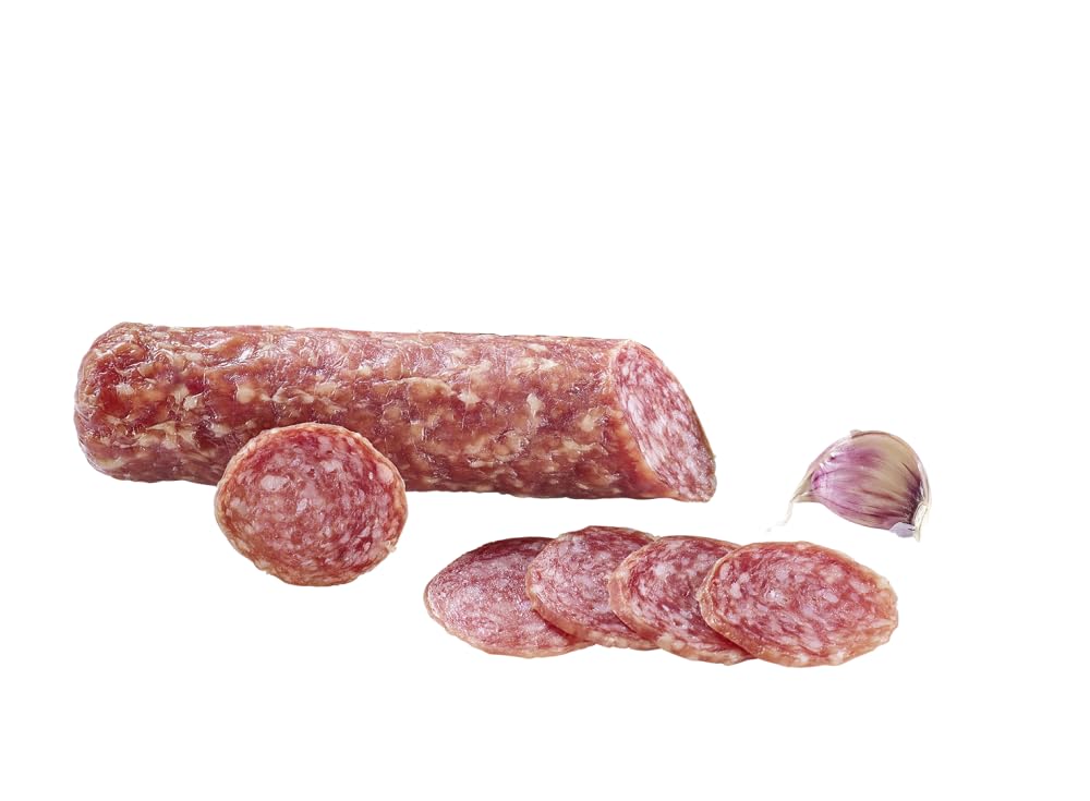 Almgourmet - Salamiset mit 6 luftgetrockneten Edelsalamis (1080g) - italienische Salamis - u.a. mit Fenchel, Knoblauch und Trüffel