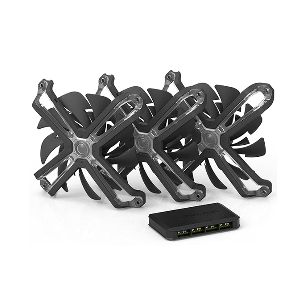 Zalman HP 140Mm Led Ventilador 3-PK Z.Sync