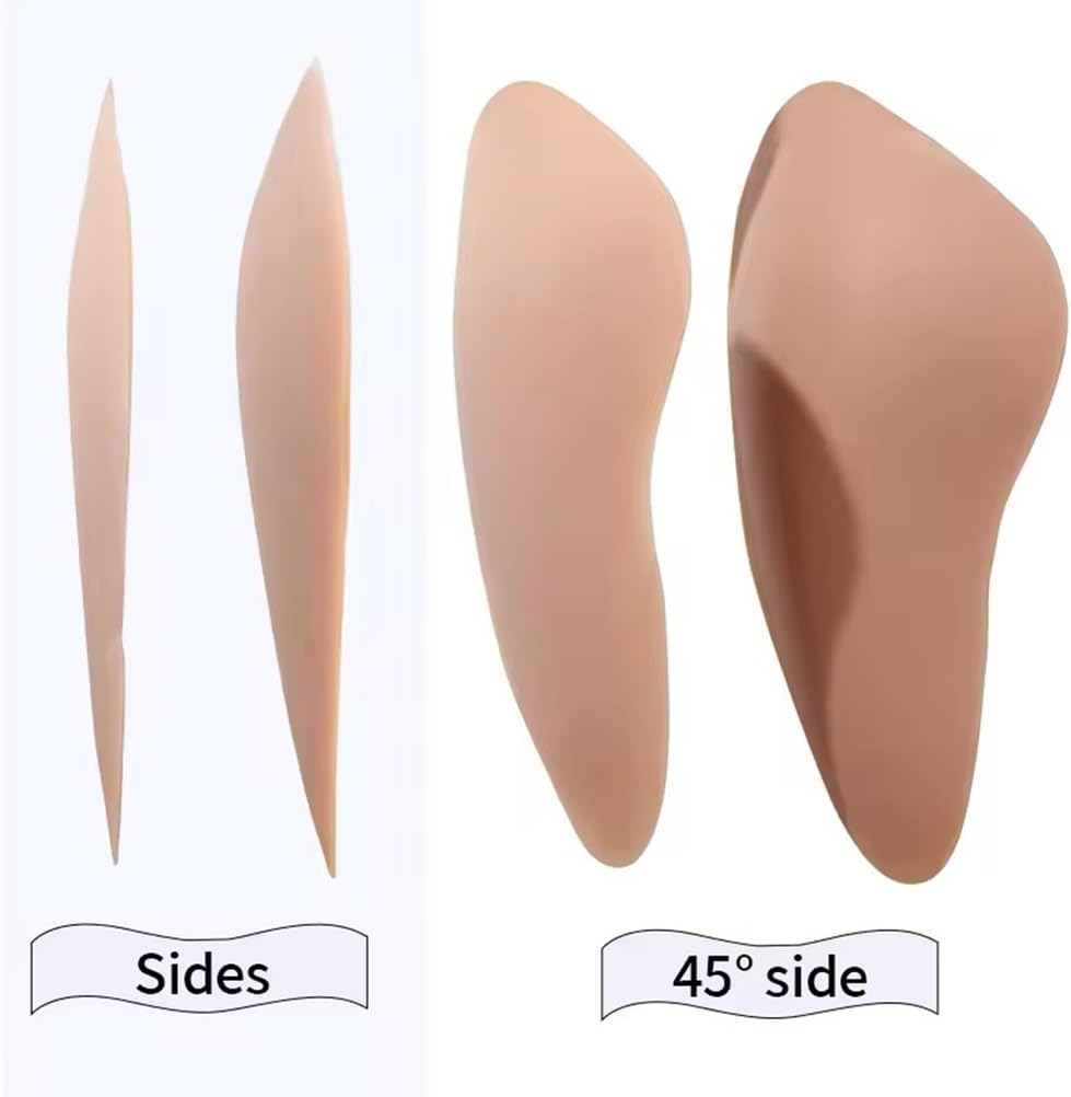 Silicone Sexy Hip Butt Pads Enhancer Shaper Plump Butt Bum Crotch Enhancement Lifter Buttocks Pad Removable for Unisex
