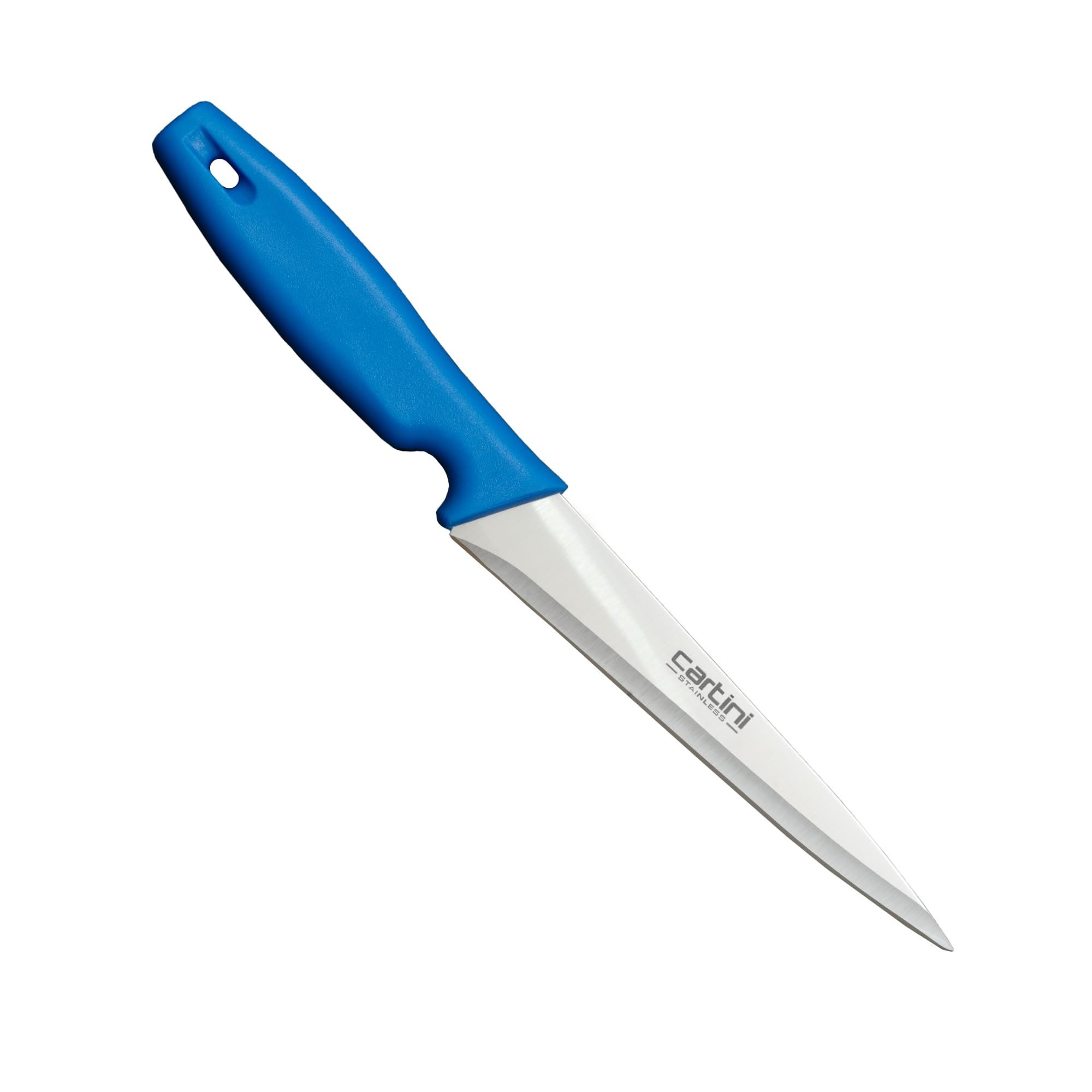 Godrej Cartini Knife I Fine Dicing for Kitchen and Hospitality I for Seafood I 10" High Grade Stainless Steel, Long Lasting Life I Blue I 1 Year Warranty-image-18