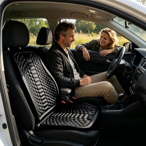 Almohadilla refrigerante para asiento de coche para conductores que hacen viajes largos 6
