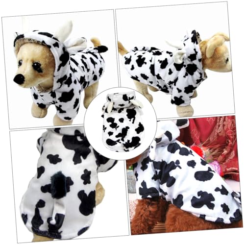 Disfraz de vaca para perro talla XL miniatura 6
