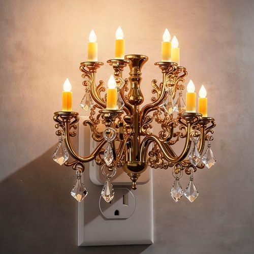 JandCase Night Lights Plug Into Wall Dimmable Night Light