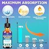 Advanced Vitamin B Complex Liquid Drops for Women Men & Kids, 15-in-1 VIT B Complex with Vitamin C B12 B6 B1 Niacin Folate for Brain Nerve Neuropathy Energy Mood Health, Sublingual B-Complex Drops