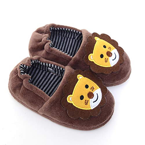 Drecage Zapatillas de Estar por Casa para Niños Niñas Invierno Otoño Slippers Interior Casa Caliente Pantuflas cálidos para Exteriores 11-12 UK 29-30 EU Label Size 19-20 Cover