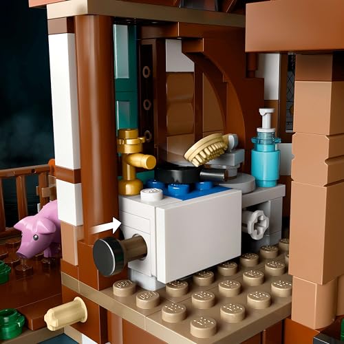 Image of LEGO Harry Potter The Burrow - Collectors' Edition Weasley House Building Set for Adults 76437