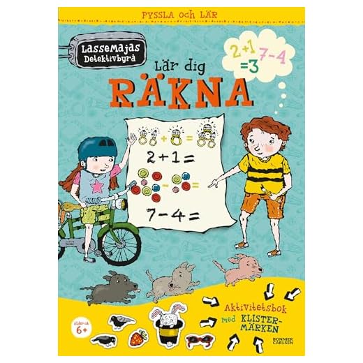 LasseMajas detektivbyrå lär dig räkna