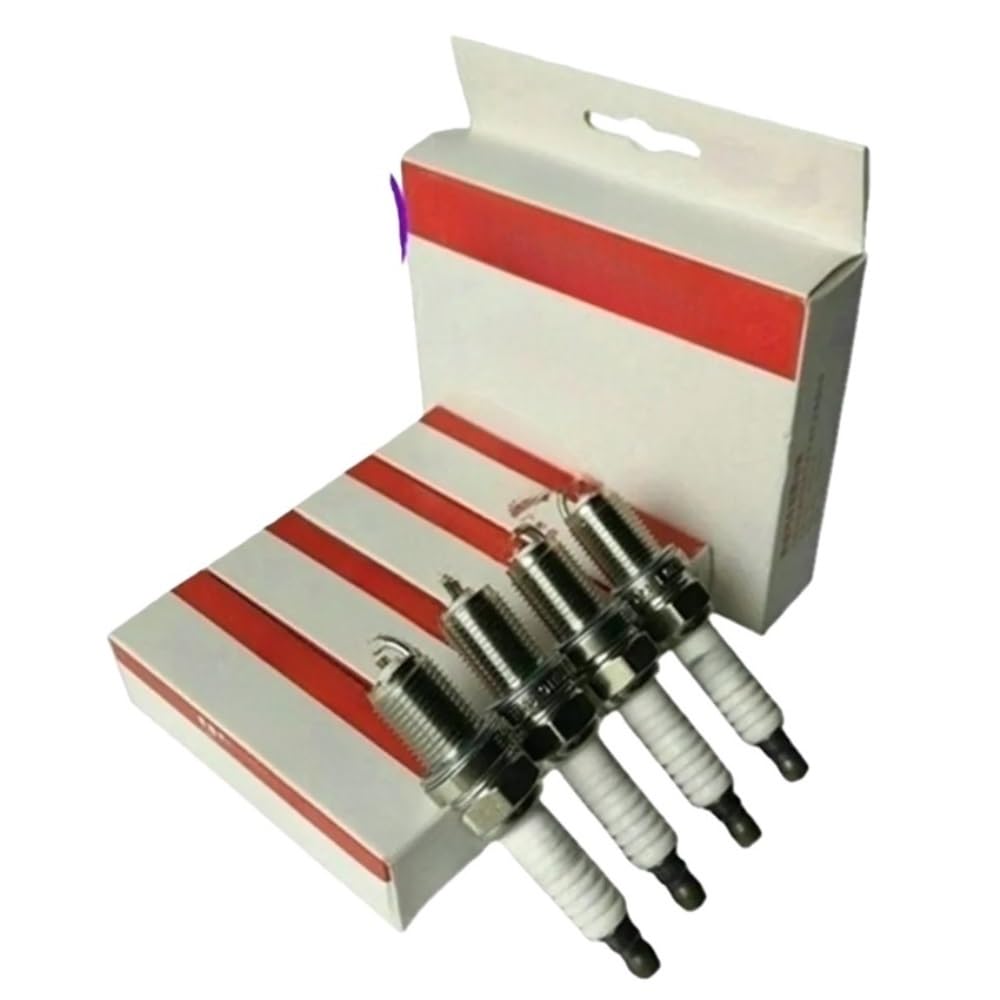 Bujías (4 Piezas/Kit) Bujías de Encendido para Chery para TIGGO5 SUV para A3 para A5 SQR473 481 484 Motor Auto Auto Motor Parts A11-3707110CA