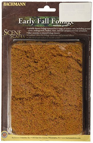 Foliage Early Fall Bachmann Trains Medium décor végétal automnal pour diorama