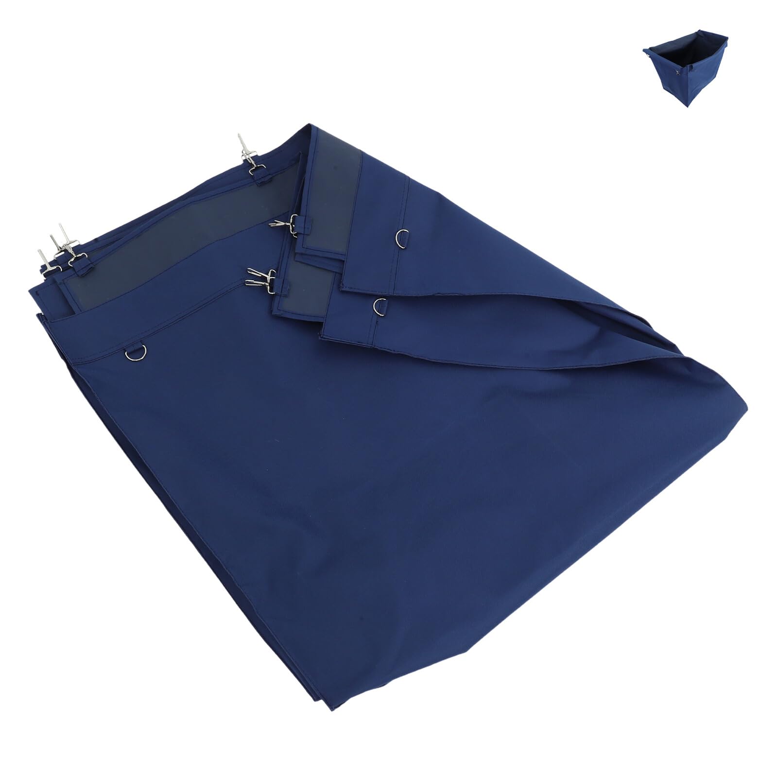 Baluue Borsa Porta Biancheria Oxford Grande Capacità Design Minimalista e Facile Manutenzione per Carrello di Pulizia e Organizzazione