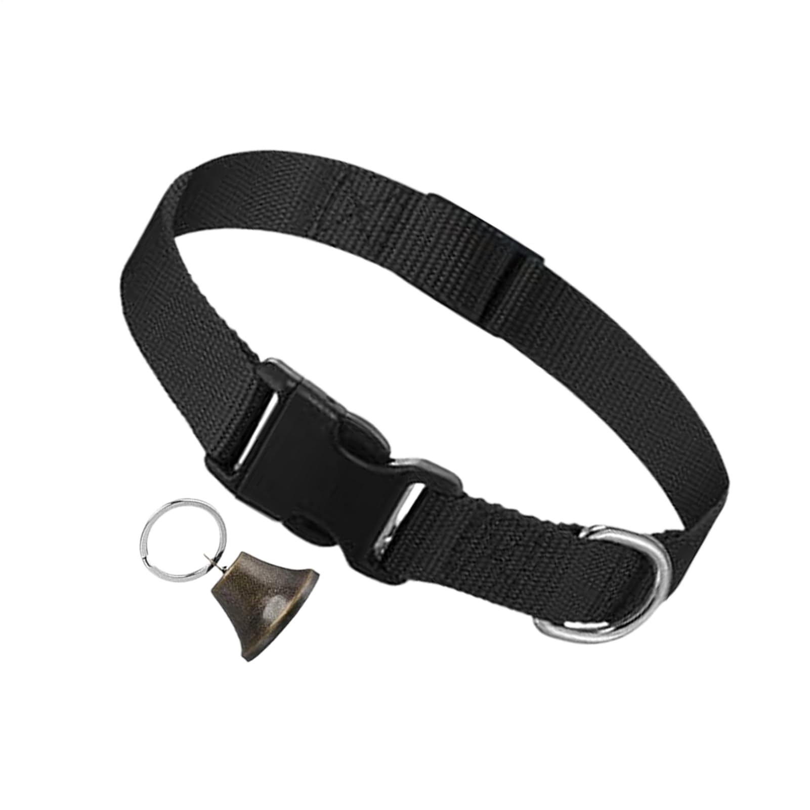 Collier pour Chèvres | Housse De Collier en Nylon Réglable,Cloche Sonore Anti-Perte pour Pâturage, Fournitures d'Élevage
