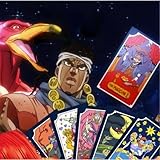 ジョジョの奇妙な冒険 タロットカード かんたん包装版/凝った包装版ですjojo タロット牌 運命占いタロットカード jojo 空条承太郎 吉良吉影 占いカード 初心者向け (かんたん包装版) [並行輸入品]
