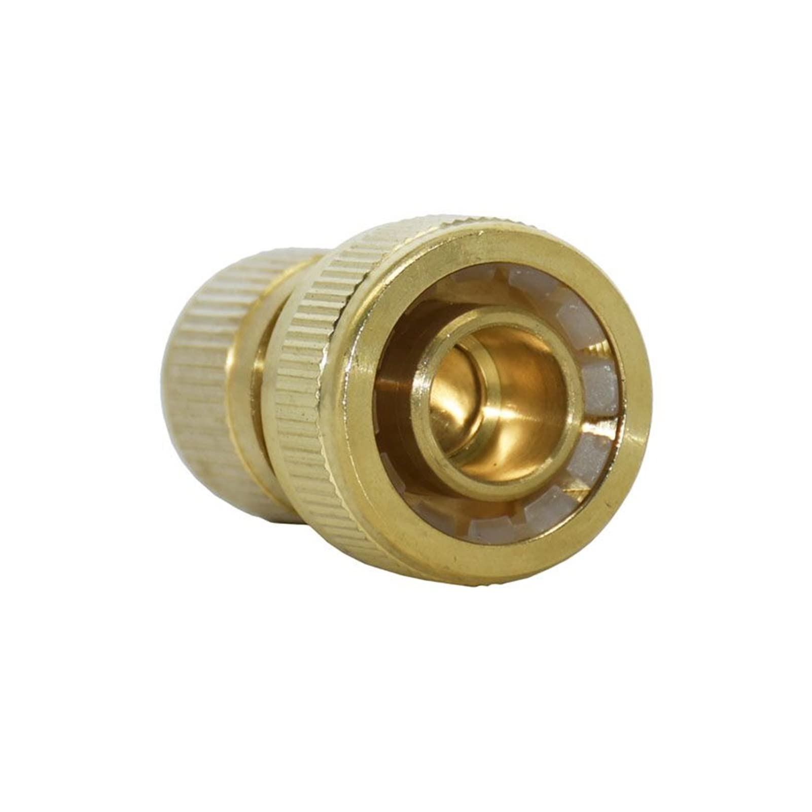 Brass 3/4 Manguera de la manguera Parada de agua con conector 20 mm Conector rápido con conector de cobre de cobre de cobre adaptador de conector rápido 5 piezas