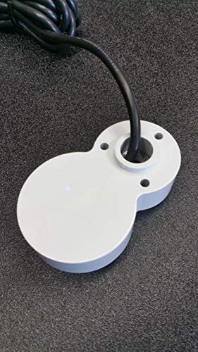 BoatPlugLight.com Titan Underwater Boat Drain Flange transom LED Light (Green)