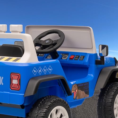 Image of Jurassic - 12V Kids Ride-On Jeep with Rechargeable Battery and LED
