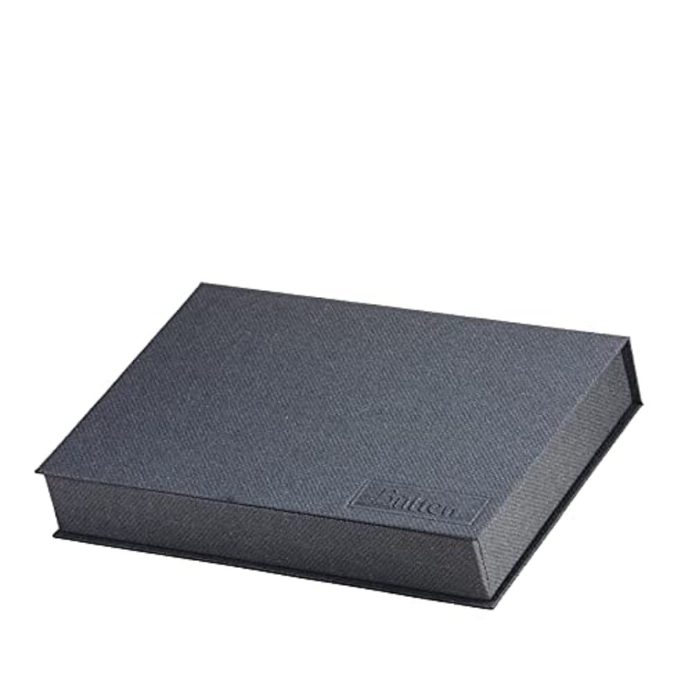 Rössler Papier 10511900201 - Echt handgeschept papier - briefpapiercassettes met 10 lange DIN kaarten, 40 vellen DIN A4 en 50 enveloppen