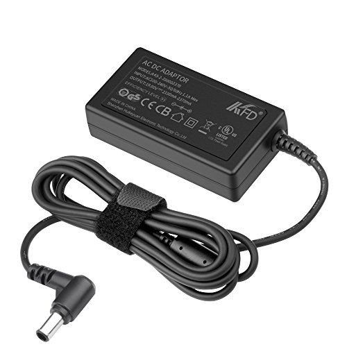KFD Cargador Cable de Alimentación Adaptador para LG TV LCAP16B-E 24MP57 28MT49S-PZ ADS-45FSN-19 22m47vq DC in 19V 2.53A Pantalla 24MT47DC 32LF510B ADS-40FSG-19 Samsung UE32M4005AW Monitor AC Adapter