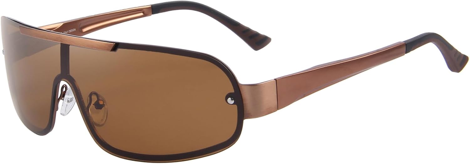 Men Polarized Sunglasses For Driving Fishing Men Integrated UV400 Sunglasses
