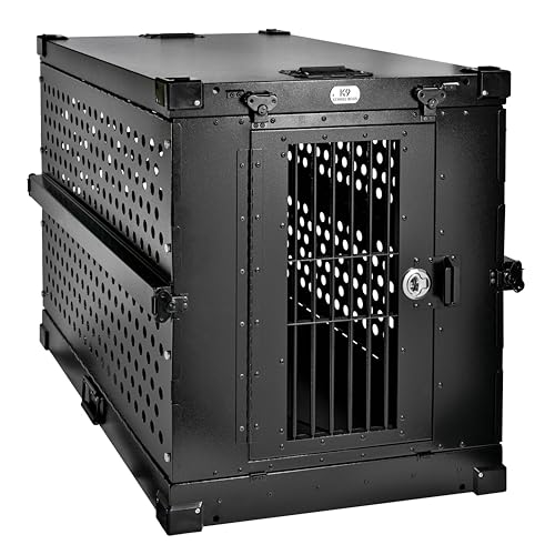 K9 Kennel Boss Collapsible Aluminum Crate