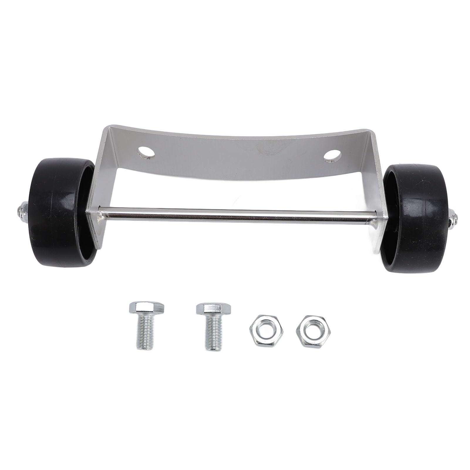Kit de Ruedas para Calentador de Patio, Ruedas de Repuesto Universales de Plástico de Acero Inoxidable Fáciles de Instalar con Soporte Preinstalado, para Movilidad de Cale