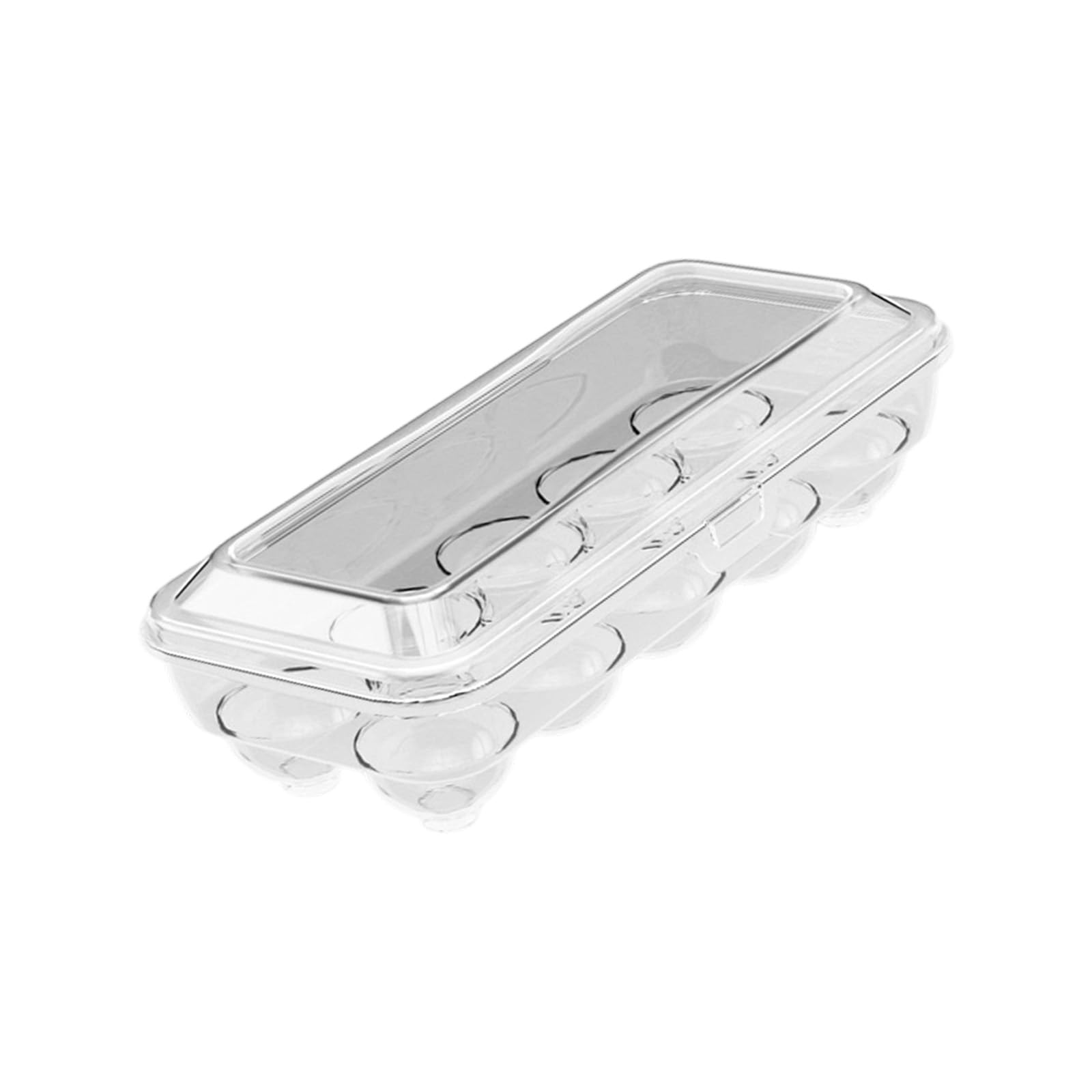 Tsophreniq Multi Purpose 10/15 Grids Eggs Storage Box Transparency Portable Refrigerator Container Kitchen Tool Oocyte Storage Container