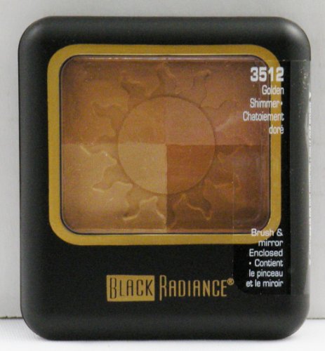 Black Radiance Mosaic Bronzer - Golden Shimmer - 3512