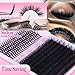 Lash Clusters 100D Long 12-20mm Lash Spikes Eyelash Clusters Volume Individual Lashes DIY Spiky Lash Extension Mega Cluster Eyelash Extensions Mink Strips Lashes Thick by CORUSCATE