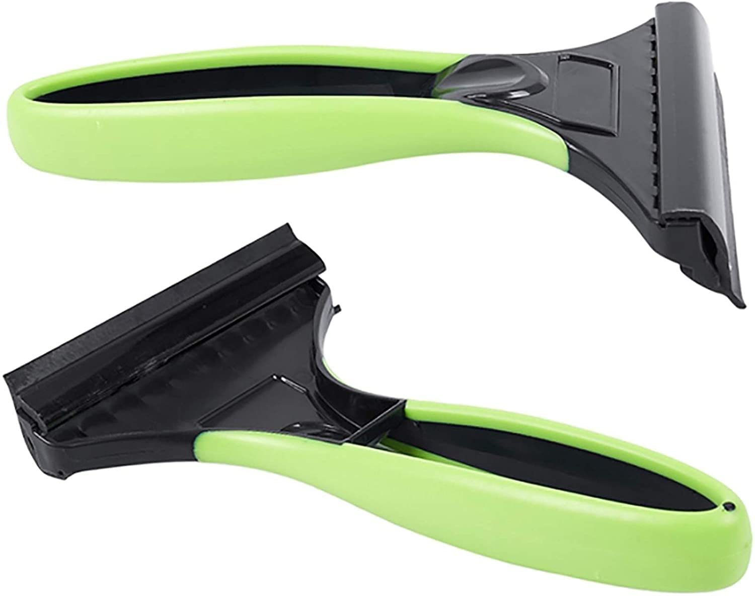 XMING Auto Snow Frost Ice Raschietto Multifunzione Automotive Snow Frost Shovel 2 in 1 Raschietto for Vento Auto Addominali Raschietto di Ghiaccio Auto in plastica Risparmia Spazio